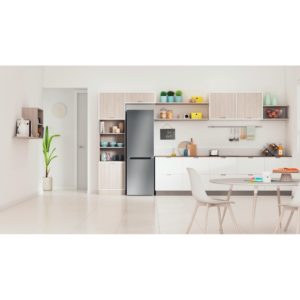 Indesit LI8 S2E S UK Freestanding Fridge Freezer - Silver - Image 3