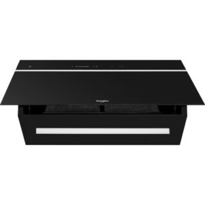 Whirlpool WHVS 90F LT C K Wall Mounted Cooker Hood 90cm - Black