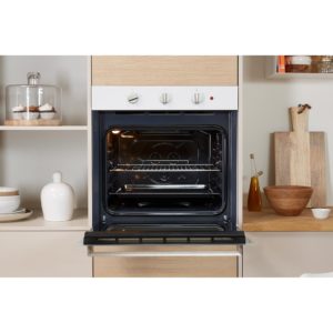 Indesit IFW 6230 WH UK Electric Single Built-In Oven - White - Image 7