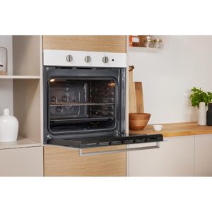 Indesit IFW 6230 WH UK Electric Single Built-In Oven - White - Image 9