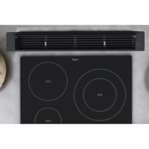 Whirlpool W Collection WDO 93F B K Built-In Downdraft Hood - Black - Image 3