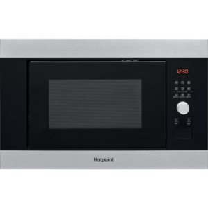 Hotpoint MF25G IX H Built-In Compact Microwave Oven - Inox