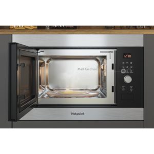 Hotpoint MF25G IX H Built-In Compact Microwave Oven - Inox - Image 4