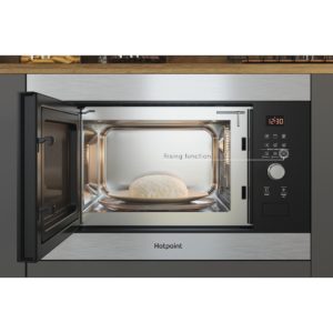 Hotpoint MF25G IX H Built-In Compact Microwave Oven - Inox - Image 5