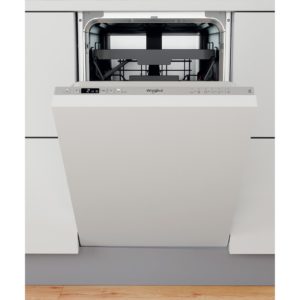 Whirlpool WSIC3M27CUKN Slimline Integrated Dishwasher - Silver