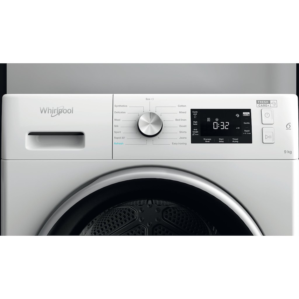 Whirlpool FFT M22 9X2B UK Freestanding 9kg Heat Pump Tumble Dryer - Image 9