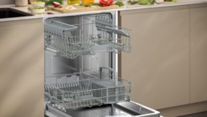 Neff S145HTS01G, Semi-integrated dishwasher - Image 2