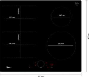Neff T66FHE4L0, Induction hob - Image 5