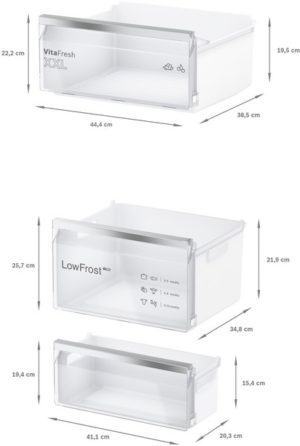 Bosch KIV87VFE0G, Built-in fridge-freezer with freezer at bottom - Image 7