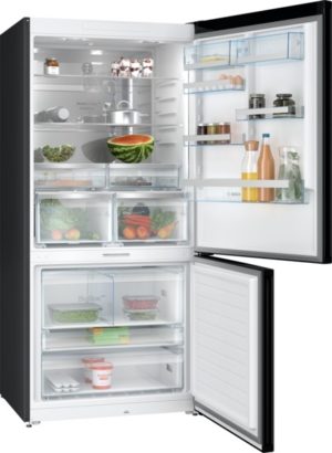 Bosch KGP86AXB0N, free-standing fridge-freezer with freezer at bottom - Image 2