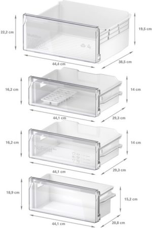 Bosch KIN96NSE0G, Built-in fridge-freezer with freezer at bottom - Image 8