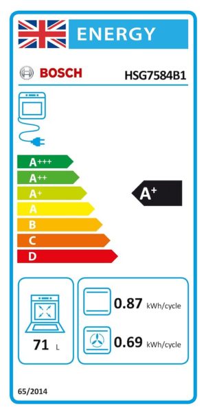 Bosch HSG7584B1, Built-in oven with steam function - Image 8