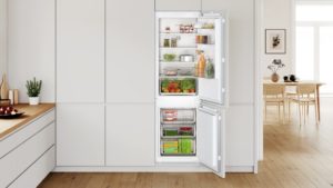 Bosch KIN86NFE0G, Built-in fridge-freezer with freezer at bottom - Image 4