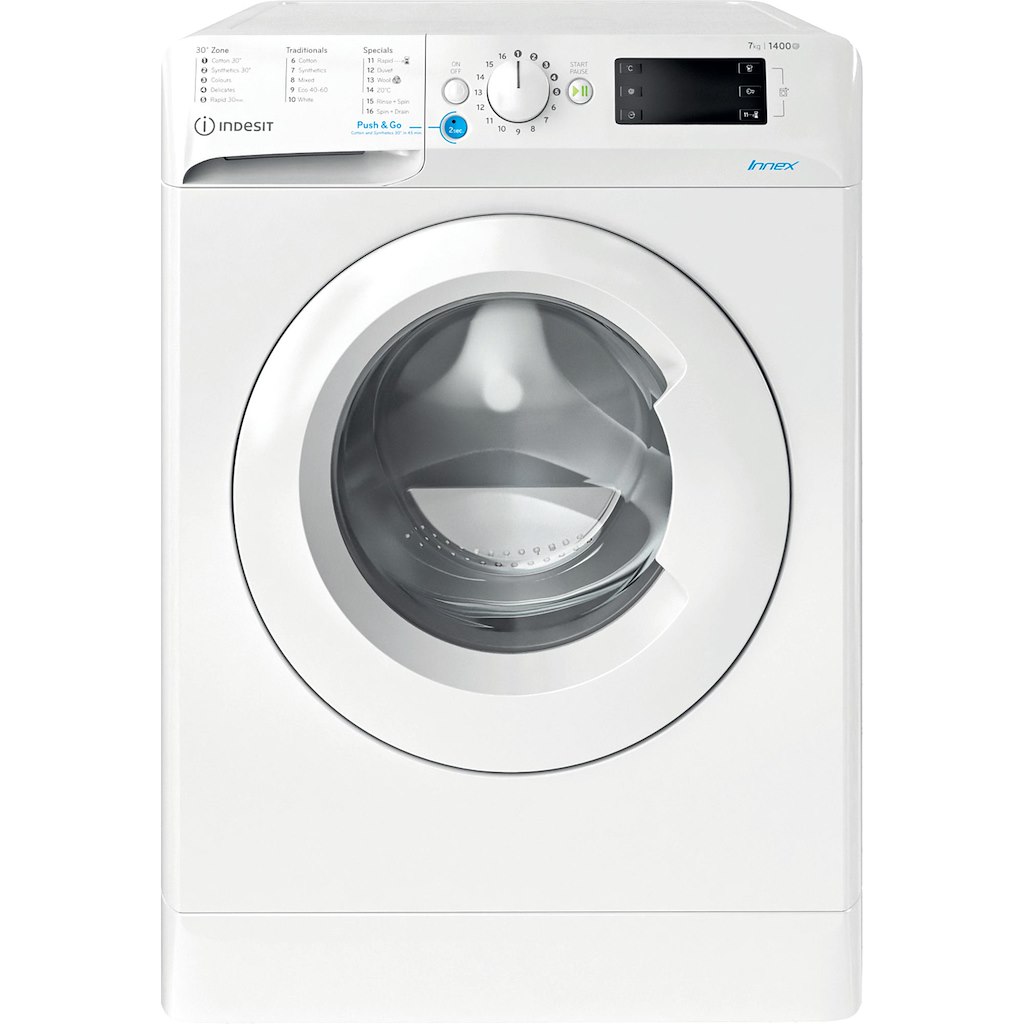 Indesit BWE 71452 W UK N Innex Washing Machine - White - Image 2