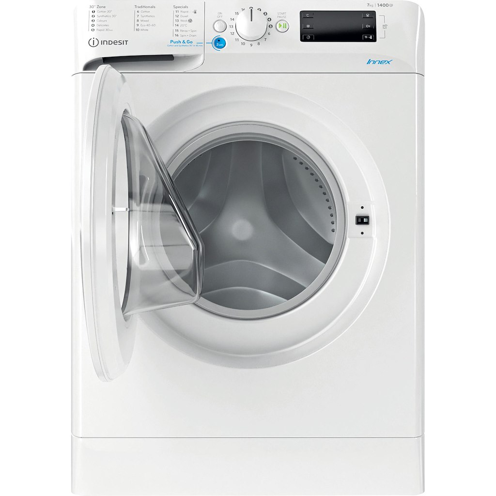 Indesit BWE 71452 W UK N Innex Washing Machine - White - Image 4