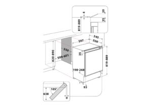 Indesit IF A1.UK 1 Integrated Fridge - Image 4