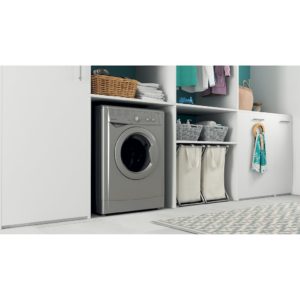 Indesit IWDC 65125 S UK N Ecotime Washer Dryer - Silver - Image 5