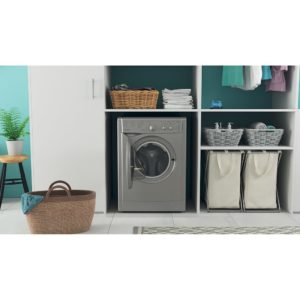 Indesit IWDC 65125 S UK N Ecotime Washer Dryer - Silver - Image 8