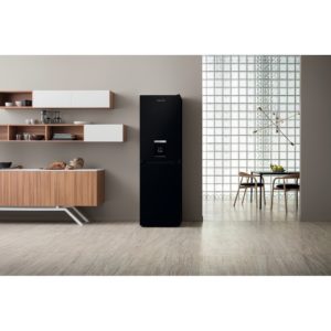 Hotpoint HBNF 55181 B AQUA UK 1 Freestanding Frost Free Fridge Freezer - Black - Image 3