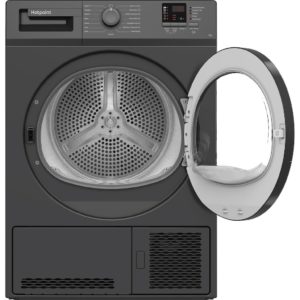 Hotpoint CHDC92GGGDUK 9kg Condenser Tumble Dryer - Graphite - Image 3