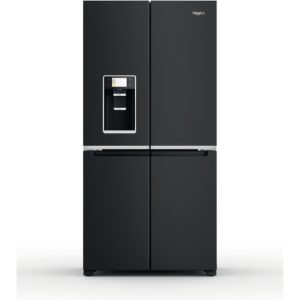 Whirlpool WQ9I FO1BX UK W Collection Fridge Freezer - Black Steel