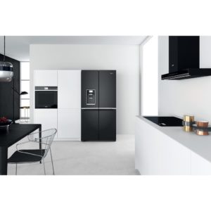 Whirlpool WQ9I FO1BX UK W Collection Fridge Freezer - Black Steel - Image 4