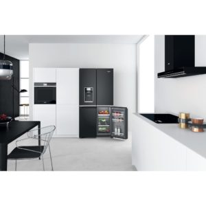 Whirlpool WQ9I FO1BX UK W Collection Fridge Freezer - Black Steel - Image 11