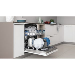 Indesit DIE 2B19 UK Ecotime Integrated Dishwasher - White - Image 5