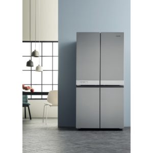 Hotpoint HQ9 B1L 1 Four Door Fridge Freezer - Stainless Steel - Image 3