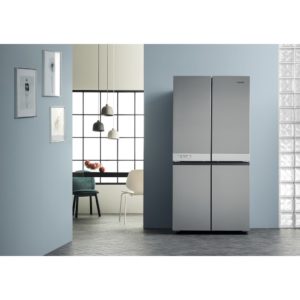 Hotpoint HQ9 B1L 1 Four Door Fridge Freezer - Stainless Steel - Image 4