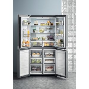 Hotpoint HQ9 B1L 1 Four Door Fridge Freezer - Stainless Steel - Image 8