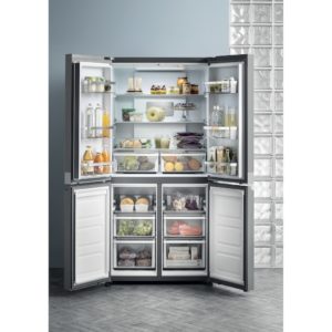 Hotpoint HQ9 B1L 1 Four Door Fridge Freezer - Stainless Steel - Image 9