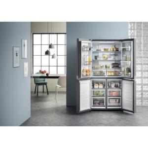 Hotpoint HQ9 B1L 1 Four Door Fridge Freezer - Stainless Steel - Image 10