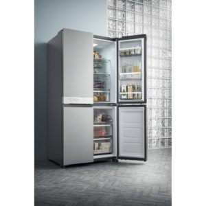 Hotpoint HQ9 B1L 1 Four Door Fridge Freezer - Stainless Steel - Image 11