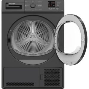 Hotpoint CHDC82GGGDUK 8kg Condenser Tumble Dryer - Graphite - Image 3