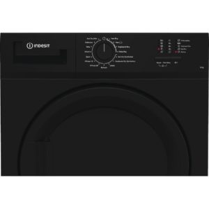 Indesit CYDC82BBGLUK 8kg Condenser Tumble Dryer - Black - Image 6