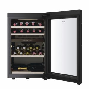 Haier HWS42GDAU1 42 Bottle Dual Zone Wine Cooler - Black - Image 2