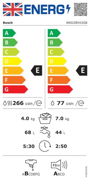 Bosch WKD28543GB, Washer dryer - Image 3