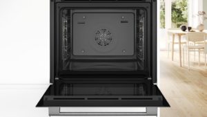 Bosch HQA534BW3B, Built-in oven with added steam function - Image 2