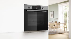 Bosch HQA534BS3B, Built-in oven with added steam function - Image 7