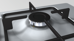 Bosch PBP6B5B60, Gas hob - Image 3