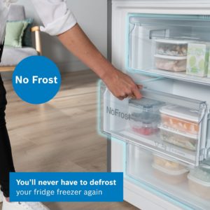 Bosch KGN362LDFG, Free-standing fridge-freezer with freezer at bottom - Image 4