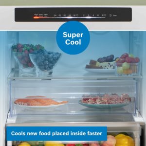 Bosch KGN362LDFG, Free-standing fridge-freezer with freezer at bottom - Image 6