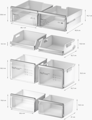 Bosch KFI96APEAG, French door bottom freezer, multi door - Image 10