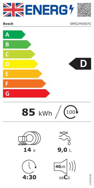 Bosch SMS2HVI67G, Free-standing dishwasher - Image 3