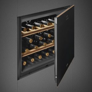 Smeg CVI621RWNR3 Built-In Wine Cooler, Black - Image 4