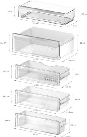 Bosch KBN96VFE0G, Built-in fridge-freezer with freezer at bottom - Image 8