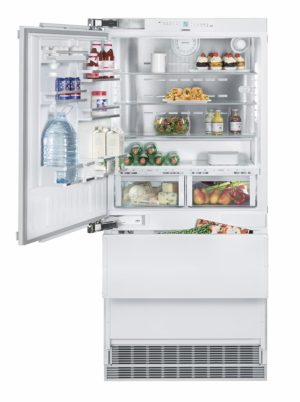 Liebherr ECBN6156-617 471L Integrated American Fridge Freezer with left hand hinge