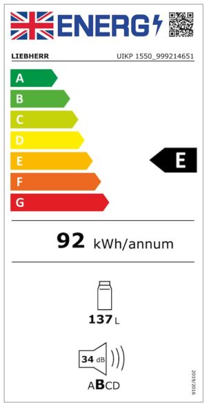 Liebherr UIKP1550 Built-Under Fridge - Image 7