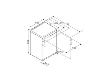 Liebherr GX823 Low Frost Freezer - Image 5